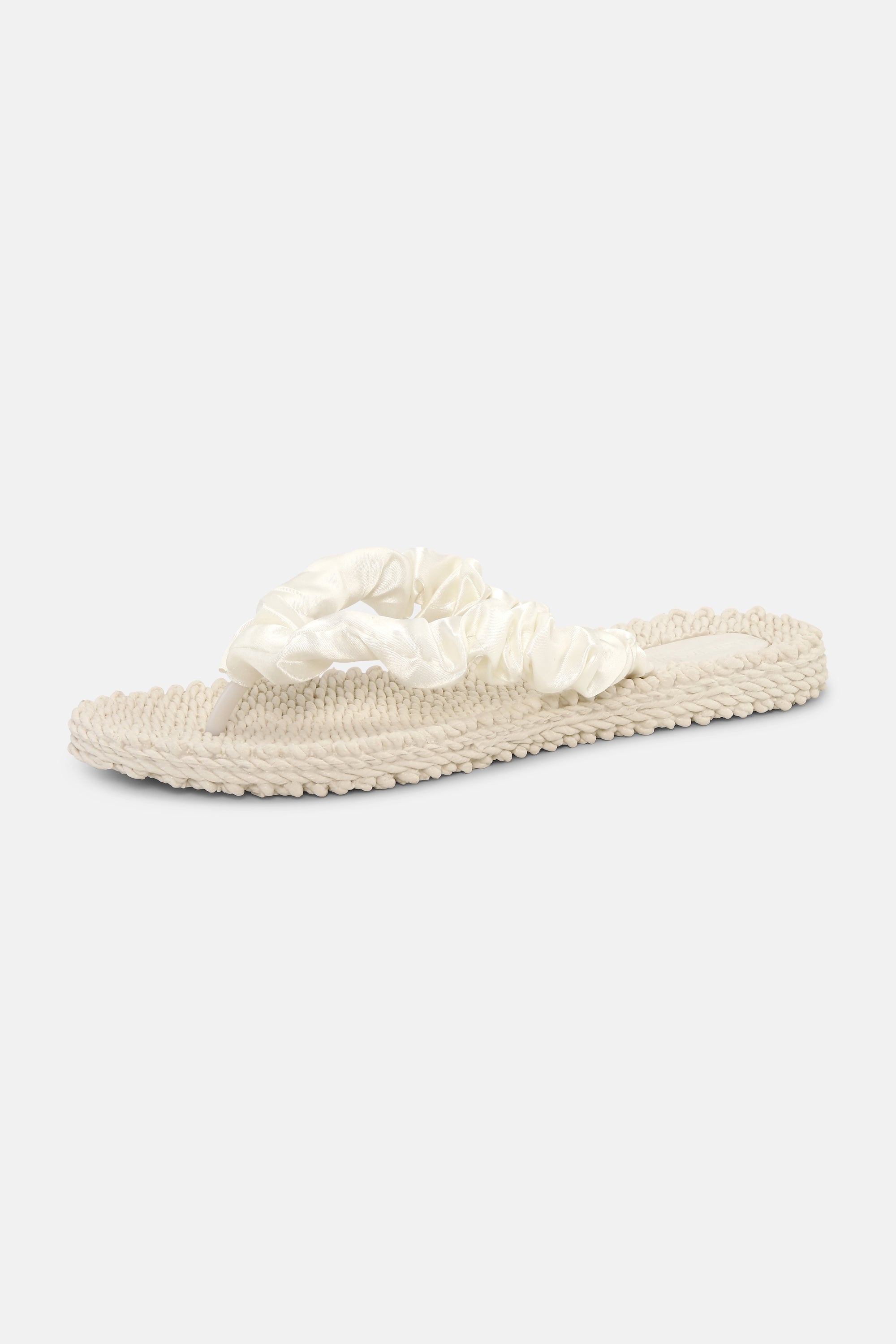 Flip-flops Tekstil - Milk Creme